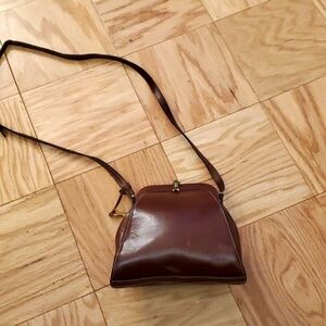 Vintage GoldPfeil Leather Crossbody/Shoulder Bag